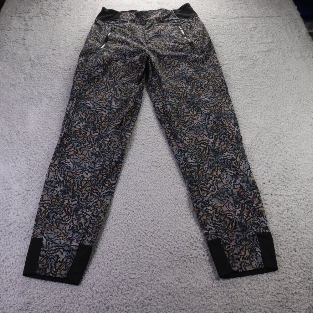 Athleta Trekkie North Joggers Womens 0 Black Printed High Rise Athletic